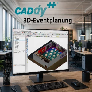 CADdy++ Eventplanung in 3D - Raumplanung